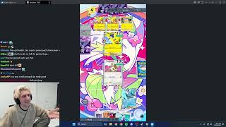 xQc Plays Pokémon TCG Pocket Part 6 [upl. by Asirram]