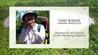 Prospecting For Diamonds and Indicator Minerals  Tony Bishop TSXV RJX [upl. by Ecerehs]