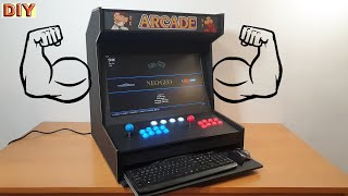 DIY Arcade Machine Gaming Bartop [upl. by Swanhildas75]