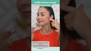 ✨ Descubre el secreto de la belleza y la relajación facial con el rodillo de jade 🌿YogaFacial [upl. by Derrik775]