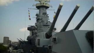 Battleship North Carolina 11 inch Quadruple Mount Gun Facts [upl. by Hsejar706]