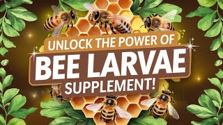 Bee Larvae supplements  Natural energy boost and health benefits You Need  trending [upl. by Yesnek430]