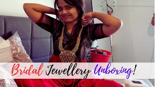 My Full Bridal Jewelry Shopping and Unboxing  Unforgettable Moment of my Life weddingseries [upl. by Yorel]