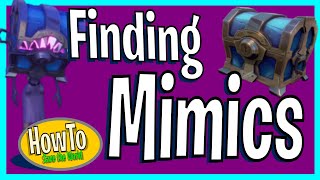 HTSTW  Finding Mimics in  Fortnite  Save the World [upl. by Tolliver]