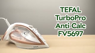 Розпаковка TEFAL TurboPro AntiCalc FV5697 [upl. by Tega9]