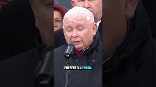 Jarosław Kaczyński To jest prezent dla Putina [upl. by Ettenwad499]