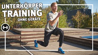 Unterkörpertraining ohne Geräte  Fitness amp Kraftsport  SportThieme [upl. by Namwen]