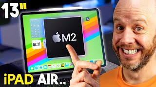 13Inch M2 iPad Air Review The ULTIMATE iPad [upl. by Naitsirc]