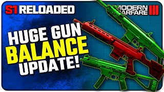 MASSIVE Weapon Balance Update for MWII amp MWIII Guns All Before amp After Details [upl. by Aihsenal]