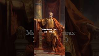 The Barbarian Emperor  Maximinus Thrax  235  238 AD  Ancient Rome shorts history funfact [upl. by Mylander587]