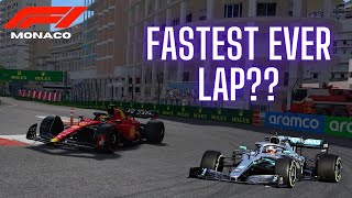 Taking on the Mercedes W10s FASTEST EVER Monaco Qualifying Lap  VRC Formula Alpha wSETUP👇Assetto [upl. by Adirehs]