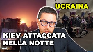 Attacco Russo a Kiev nella notte  intercettati 31 missili [upl. by Adnoel403]