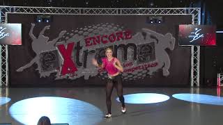 Senior Tap Solo quotBossa Nova Mixquot Jewel Kittrell at Encore Extreme 2020 [upl. by Nirehs]