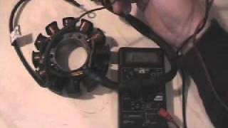 Arctic Cat 2003 F 7 EFI Stator Testing [upl. by Bouchard]