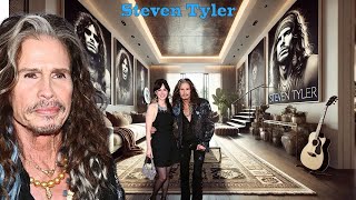 The Lifestyle of Steven Tyler ★ Hobbies Hawaii Home Age 76 Cars Huge Net Worth [upl. by Ynaffital]