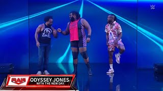 Odyssey Jones DEBUT Entrance  WWE Monday Night Raw August 12 2024 [upl. by Ennadroj]