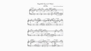 Bagatelle No1 in F Major for Piano [upl. by Eduardo]