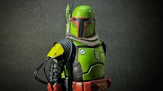 Boba Fett Model Kit Build  Mandalorian Version Star Wars 112 Scale [upl. by Pritchard]