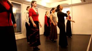 La Moneta  clase de baile flamenco [upl. by Andromeda]