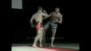 JeanClaude Van Damme  Muay Thai demonstration strength [upl. by Hornstein]