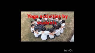 Kids enjoyed Yoga activities school kidslearningisfunwithus education [upl. by Leumel]