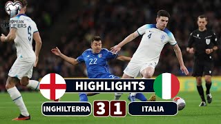 Inghilterra Italia  Highlights  Euro 2024 Qualifiers [upl. by Eiggam]