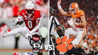 NC State vs Clemson Game Preview  2024 ACC Football [upl. by Dominic501]