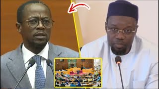 URGENT  Motion de censure Ousmane SONKO répond à Abdou Mbow quotLe 12 septembre ils auronsquot [upl. by Adekan]