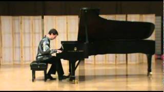 Louis Moreau Gottschalk Le Bananier Performed by Kirill Gliadkovsky [upl. by Airdnalahs]