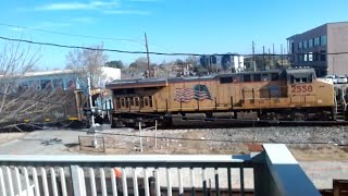 Eastwood  Harrisburg on the Union Pacific Galveston Sub [upl. by Tereb177]