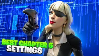 The BEST Chapter 5 Fortnite Controller Settings Zero Build  XBOXPS5PC [upl. by Danice]