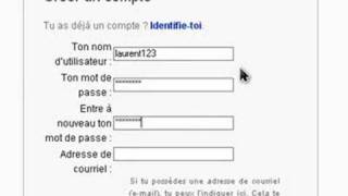 Wikimini  Créer un compte [upl. by Shiau]
