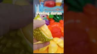 ASMR durianasmrfruitcutting trendingshorts asmrfood viralshort satisfying cuttingsounds [upl. by Claudelle]