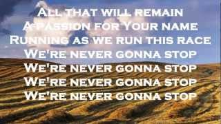 RUNNING  CORNERSTONE  HILLSONG LIVE 2012  NEW 2012  WITH LYRICS HD [upl. by Aleet]