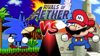 Rivals of Aether Speedrunner Mario vs Chilidogs [upl. by Kenton]