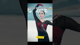 kamilavalieva🇷🇺⛸️ figureskating iceskating olympic [upl. by Loni]