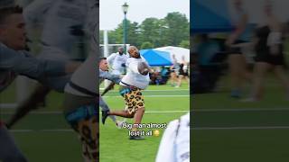 UNC WENT CRAZY🔥❗️youtubeshorts footballshorts football americanfootball 7on7 [upl. by Aninaig]