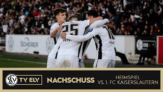 TVELV  Nachschuss  SV Elversberg vs 1 FC Kaiserslautern  10 [upl. by Dleifrag]