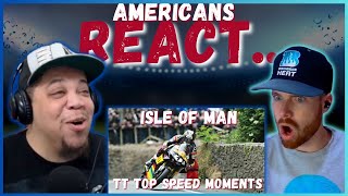 AMERICANS REACT TO ISLE OF MAN TT TOP SPEED MOMENTS  REAL FANS SPORTS [upl. by Bullough854]