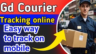 GD parcel Tracking online  how to track GD courier [upl. by Siryt]