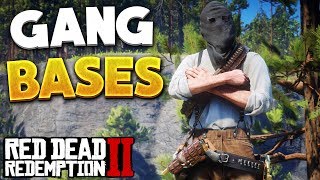 Red Dead Redemption 2 All Gang Hideout Locations RDR2 Gameplay [upl. by Rezeile]