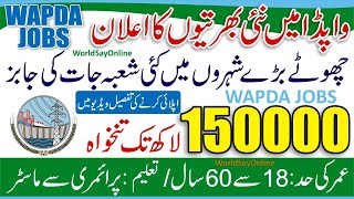 Latest Wapda Jobs 2024  Wapda Paid Internship Program 2024  Today New Govt Jobs 2024 In Wapda [upl. by Asirrak]