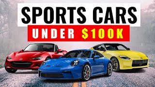 Top 10 Best sports cars under 100k [upl. by Annohs]