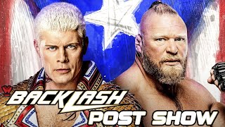 Wrestleview Live 114 WWE Backlash 2023 LIVE Review and Discussion [upl. by Netsyrk672]