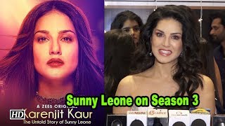 Sunny on Season 3 of ‘Karenjit Kaur The untold story of Sunny Leone” [upl. by Remsen]