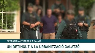 Detingut un home en una operació antidroga a la urbanització Galatzó a Santa Ponça [upl. by Culliton]