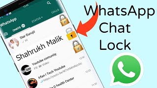 How To Lock WhatsApp Chat Lock Any Group Chat and Personal Chat in Whatsapp App [upl. by Ativla264]