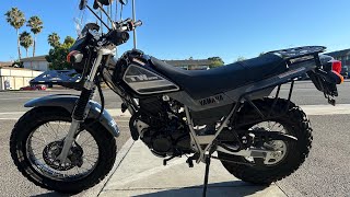 2023 Yamaha TW200 Like New Dual Sport w Upgrades in the SF Bay Area [upl. by Duwe476]