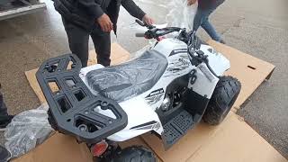 Bimden 110 CC ATV ile Rampa testi  Skyjet Brovers 110 cc ATV Yetişkin performansı En güzel ATV [upl. by Enelyt434]