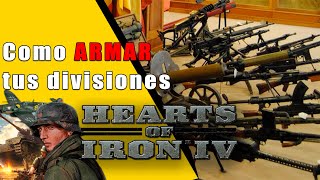 hoi4 Como armo todas mis plantillas de Division [upl. by Kamillah810]